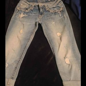 Miss Me Jean Capris Size 29